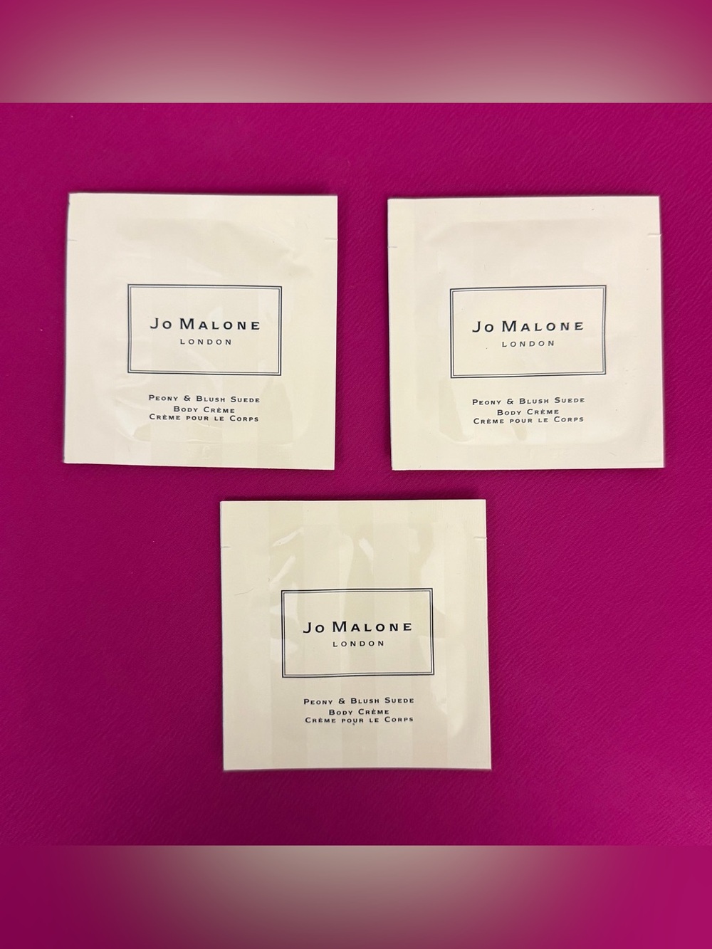 Jo Malone London Peony & Blush Suede Body Creme (Set of 3)5ml/each Travel/Purse
